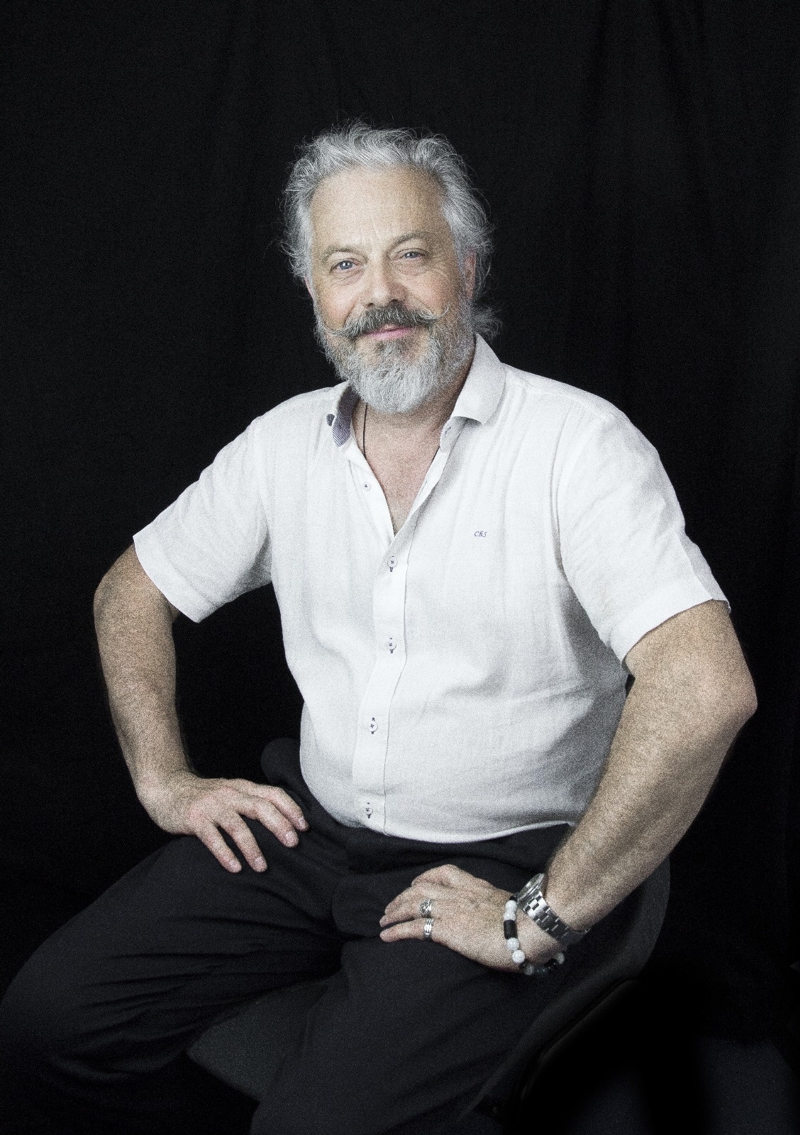 Portrait photographique original de Christophe Soyer